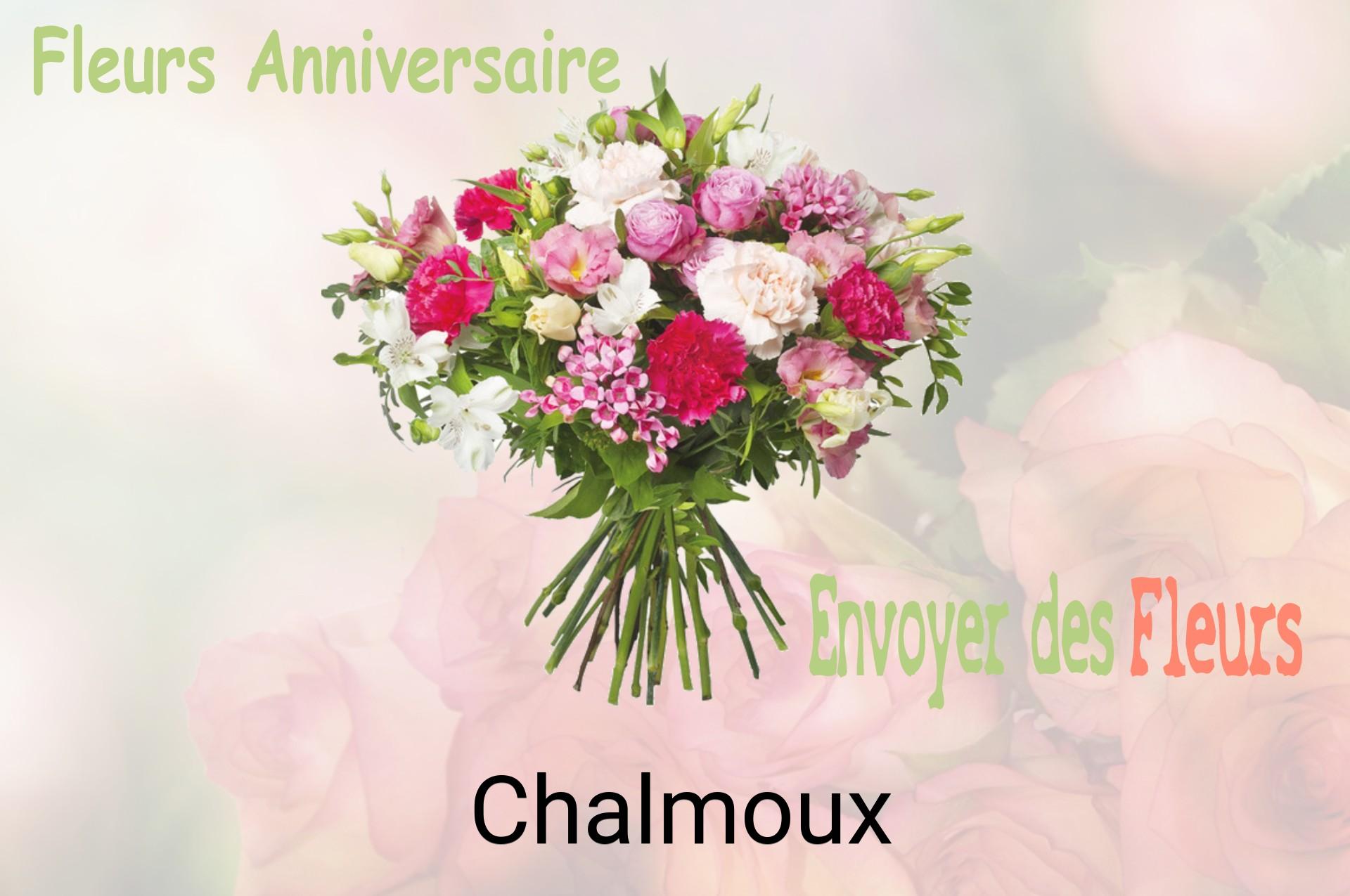 Bouquet de fleurs d’anniversaire livré à Chalmoux